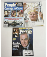 People Magazine Lot of 3 Weekly Pope Johnny Carson Special Double Issue - $35.21 CAD