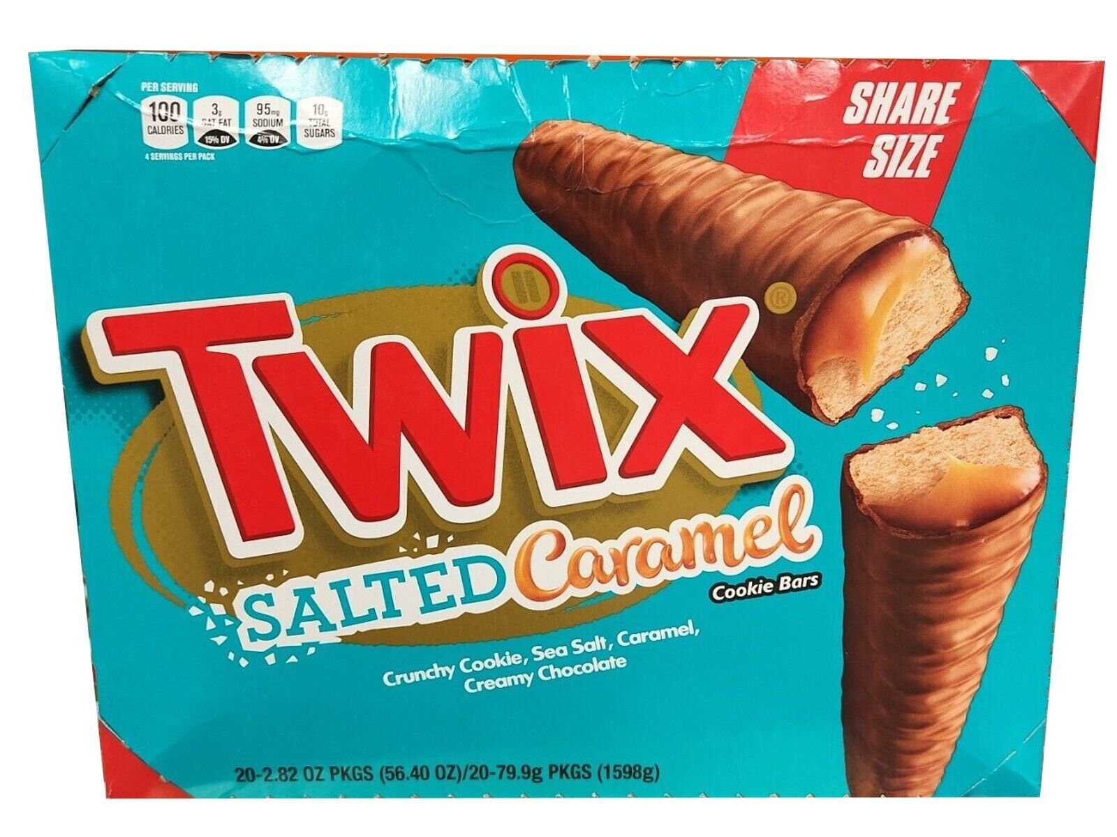 Twix Salted Caramel Share Size 20/2.82oz - $36.64