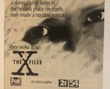 The X Files Tv Print Ad David Duchovny TPA4 - $5.93