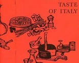 The Good Taste of Italy Booklet National Restaurant Show San Francisco 1... - $27.79