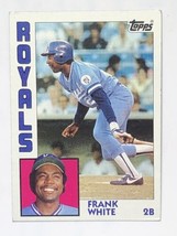 Frank White 1984 Topps #155 Kansas City Royals MLB Baseball Card - £0.77 GBP