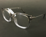Kensie Eyeglasses Frames CHERISH GR Gray Clear Silver Square Full Rim 51... - $46.59