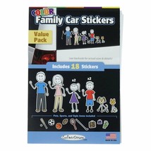 Family Car Stickers - Color - £24.28 GBP