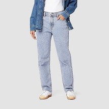 DENIZEN from Levi&#39;s Women&#39;s Mid-Rise 90&#39;s Loose Straight Jeans - Future Fade 14 - £17.23 GBP