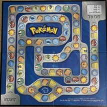 Game Parts Pieces Pokemon Master Trainer from Milton Bradley 2005 Gameboard Only - £3.93 GBP