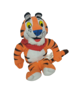 Vintage 1997 Kellogg Tony The Tiger Cereal Orange Plush Stuffed Animal 7.5&quot; - $13.86