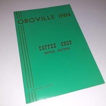OROVILLE INN Restaurant Menu 50s California Diner Coffee Shop Handlery Hotel - £19.73 GBP