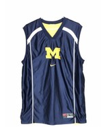 Nike Team LARGE University Of Michigan Wolverines Reversible Basketball ... - £19.80 GBP