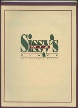 Miz Sissy&#39;s Place Menu The Bearden Bistro Knoxville Tennessee 1990&#39;s - $27.72