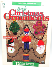 Beginner Crochet Pattern Book Quick Christmas Ornaments Soldier Drum Hob... - $14.84