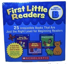 First Little Readers: Guided Reading Level B- 25 Irresistible Books NEW SEALED - £17.56 GBP