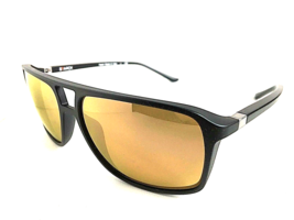 New Polarized Alain Mikli Starck SH15512O Mirrored Matte Black Men&#39;s Sunglasses - £104.16 GBP