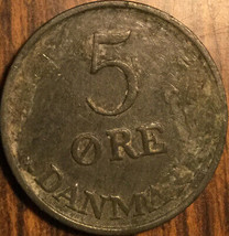 1952 DENMARK 5 ORE COIN - £1.41 GBP
