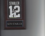 KEN STABLER JERSEY PHOTO PLAQUE OAKLAND RAIDERS LA FOOTBALL NFL - $4.94