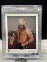 Edge  WWF WWE Signed Autograph 8x10 Promo Photo P-885 w/ PSA COA Encapsulated - £158.48 GBP