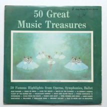 50 Great Music Treasures Famous Highlights From Operas, Symphonies, Ballet 2-LP - £16.93 GBP