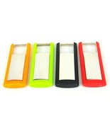 Slide-N-Lock Key Tag, Pull-Out Rectangle, Choice of 4 Colors, Sweda #KC702 - $9.50 CAD