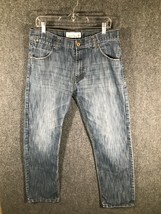 Paper Denim &amp; Cloth Men&#39;s Jeans Size 34x32 Straight Leg Light Blue - $15.03