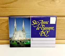 Ste Anne de Beaupre Canada Vintage 1980s Postcard Fold Out Set - £8.78 GBP