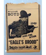 Original 1935 Movie Poster William Boyd &quot;Eagles Brood&quot; - $93.50