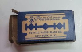 DELUXE PONTIAC DOUBLE EDGE BLADES VINTAGE IN ORIGINAL BOXES image 8