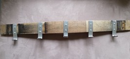 Rare Natural Coat And Hat Rack Made From Authentic Wine Barrel - £74.48 GBP