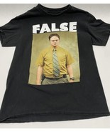The Office Dwight Schrute False T Shirt Ripple Junction Small  Graphic Tee - $6.77 CAD