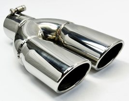 Exhaust Tip 2.50 Bolt On Inlet 3.00 X 2.50 Outlet 10.00 long WDO30010-25... - £37.37 GBP