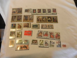 Lot of 41 Russia Stamps, 1960-1970s Art, Masters, Animals, Airplane, More - £27.73 GBP