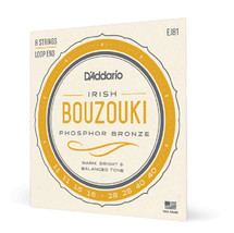 EJ81 D&#39;Addario Irish Bouzouki Strings 8 String Phosphor Bronze - £16.01 GBP