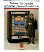 Lowen Triomint Profi Slot Machine Flyer Original German Text Vintage 2 S... - £20.01 GBP