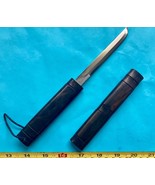 1 Philippine handmade knife in Kamagong scabbard bamboo shape 4 inch blade - $22.09