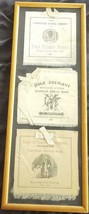 Framed Collection of Antique Yale Editorial Board Dinner Invitations - 1... - $292.04