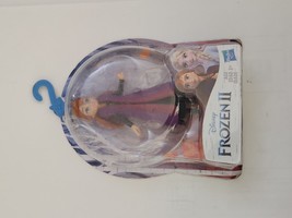 NEW - Hasbro Disney Frozen 2: Anna Doll with Removable Cape 4.25&quot; - £7.74 GBP