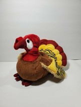 Ganz Webkinz Plush Gobbler Turkey Stuffed Animal 7 Inch Farm Kids Gift Toy - £14.14 GBP