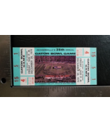 GATOR BOWL  1979 NORTH CAROLINA vs. MICHIGAN UNUSED WHOLE CONCERT TICKET - $25.00