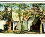 Last of the Tent Dwellers as They Summer Here Postcard Oak Bluffs Massac... - £9.29 GBP