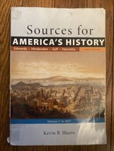 Sources for America’s History (9th Edition) - £10.11 GBP