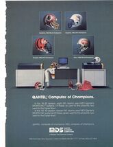 1983 MDS Qantel Computer Print Ad Technology 8.5" x 11" - $19.75