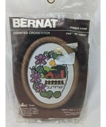 Bernat Counted Cross Stitch Summer Farm Kit - $8.95