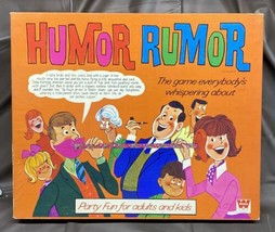 Vintage 1969 Humor Rumor Game Whitman Complete Party Game - £10.29 GBP
