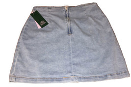 Wild Fable Light Wash Denim Zip-Up Skirt Size (2) W/ Tags - £7.33 GBP