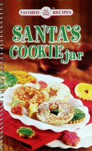 Santa&#39;s Cookie Jar (Favorite All-Time Recipes) / 2008 Spiral-Bound Cookbook - £1.77 GBP