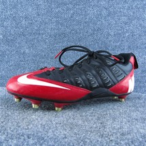 Nike Vapor Strike Cleats Men Sneaker Shoes Red Synthetic Lace Up Size 10 Medium - £23.25 GBP