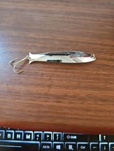 vintage 3/8 oz. silver Mooselook Wobbler fishing lure - $7.92