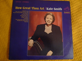 KATE SMITH RECORD SALE How Great Thou Art Album Stereo Records ❃ FreshSpun - $277.32 MXN