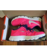 BNIB Nike Flex Experience 3 (GS) Girls Running Sneakers, Hyper pink/roya... - $61.74 CAD