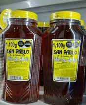 2X San Pablo Miel De Abeja Natural Bee Honey -2 Of 38.8 Ounces Ea -PRIORITY Ship - £33.72 GBP