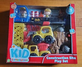 Kid Connection Construction Site/ Building Site Play Set, 26 Pieces - £20.95 GBP