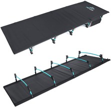 Fe Active Folding Camping Cot - Portable, Lightweight, And Comfortable Adult - £67.13 GBP